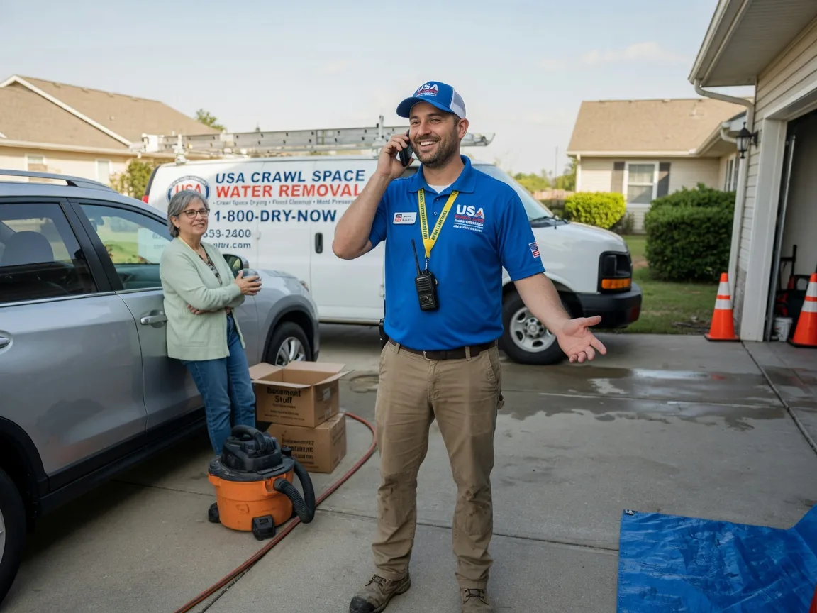 Crawl Space Water Removal Hughes, AR FAQs